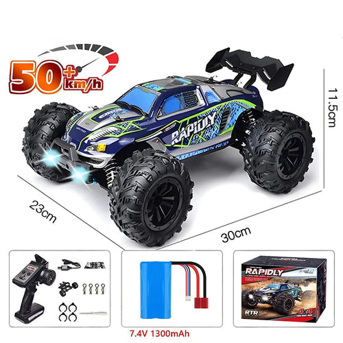 Voiture Télécommandée Turbo Raptor 50Km/h – Tout Terrain Haute Vitesse RC